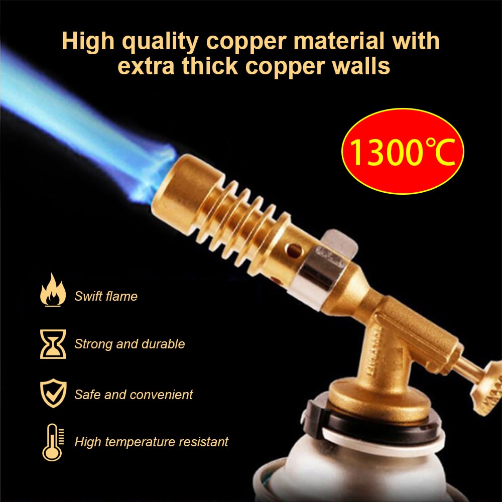 (SUMMER HOT SALE- 45% OFF) Portable Copper Gas Torch Gun