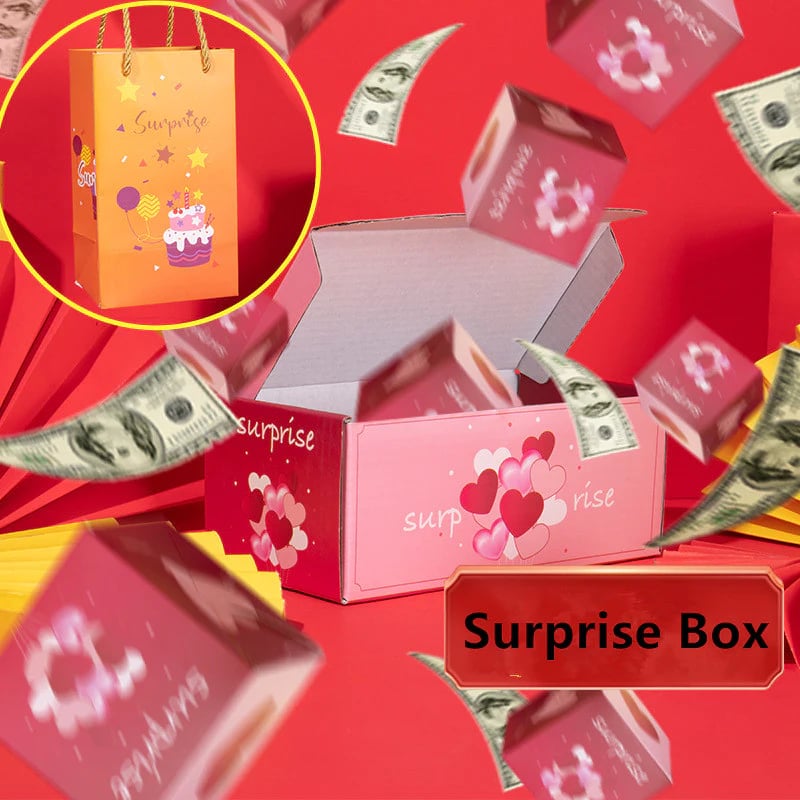 Surprise box gift box Creating the most surprising gift