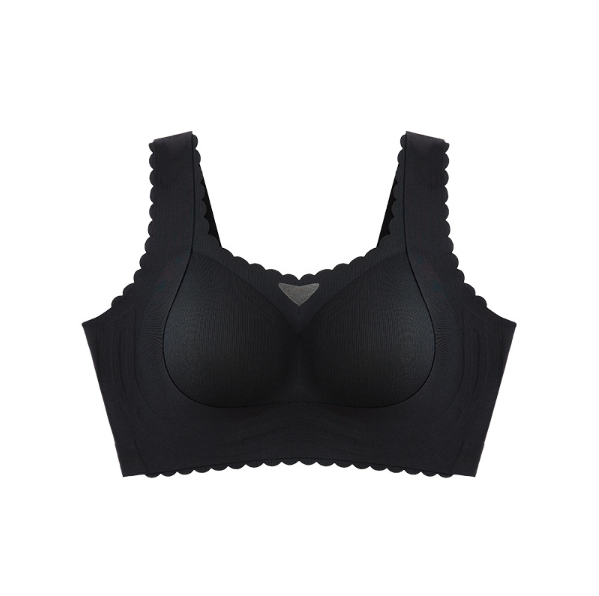 Sweet Smooth - Scalloped Design Natural Uplift Bra