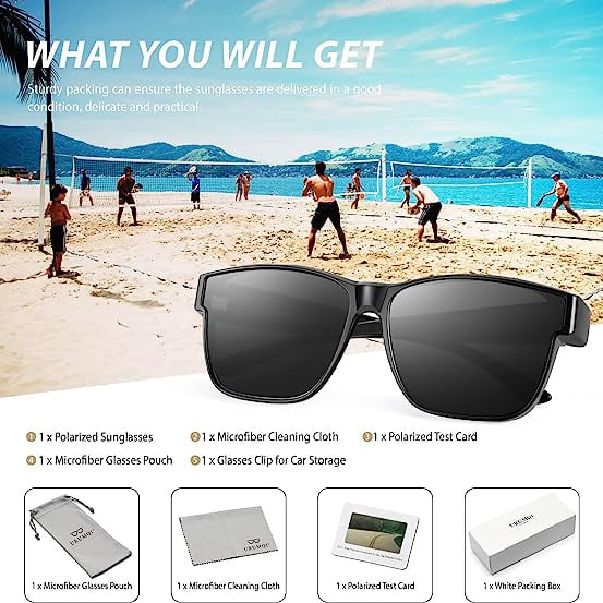 Universal models of myopic sunglasses - UV400 protective lenses