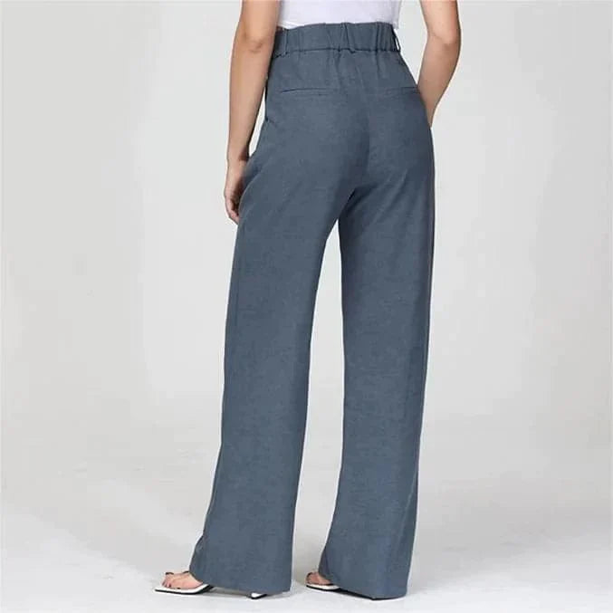 Wide Leg Tailored Pants