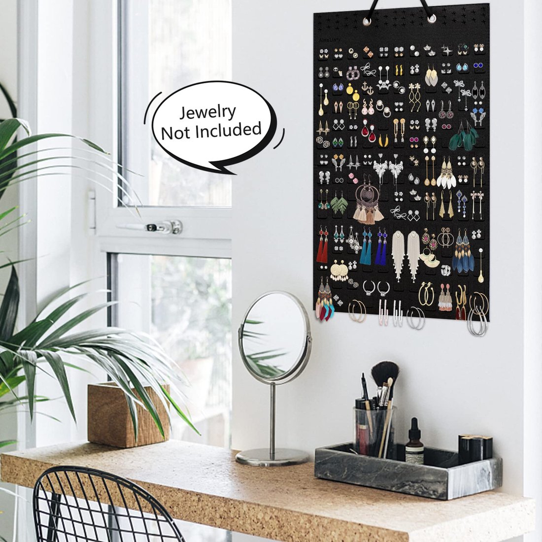 2023 HOT SALE - Felt Hanging Jewelry Organizer