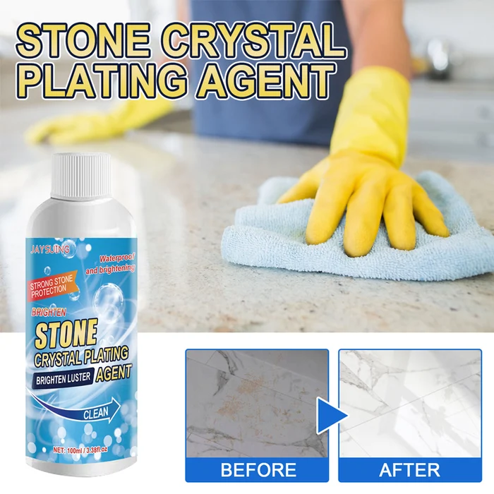 49% OFF TODAY - Stone Stain Remover Cleaner (Effective Removal of Oxidation, Rust, Stains)