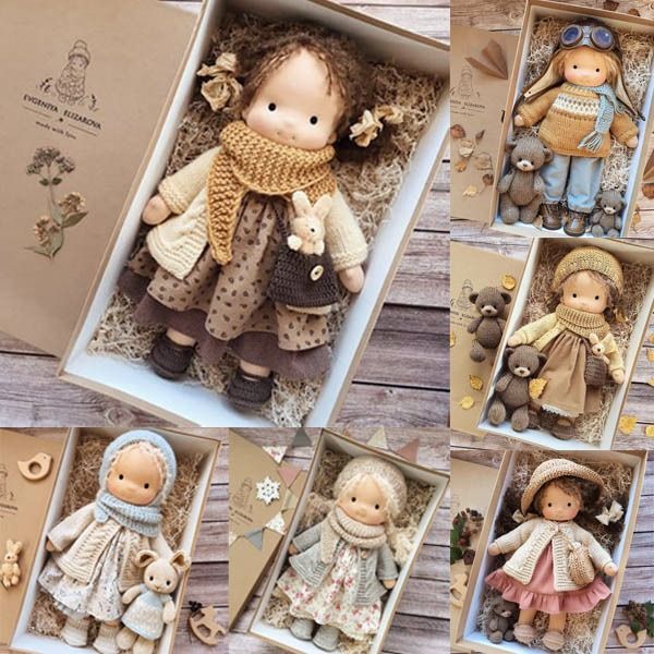 ALL - The Best Gift for Kids-Handmade Waldorf Doll