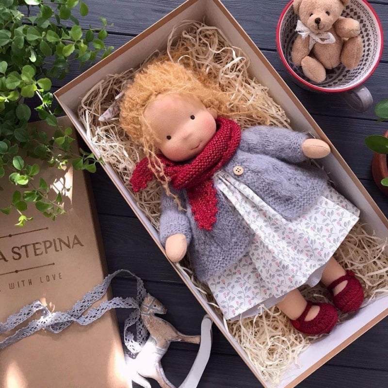 ALL - The Best Gift for Kids-Handmade Waldorf Doll