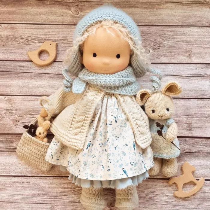 ALL - The Best Gift for Kids-Handmade Waldorf Doll