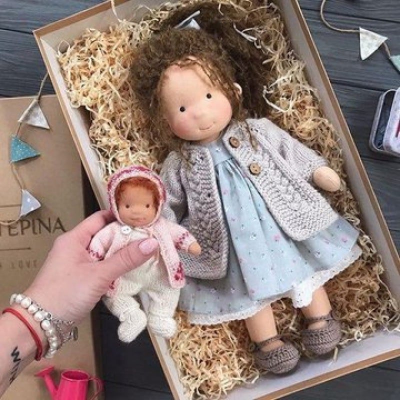 ALL - The Best Gift for Kids-Handmade Waldorf Doll