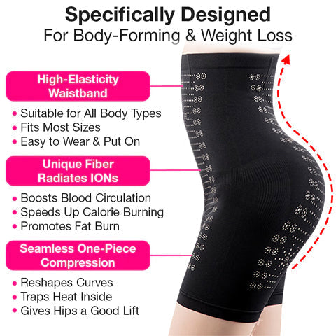 ANGELSLIM - Negative Oxygen Ion Fat Burning Tummy Control & Detox Bodysuit