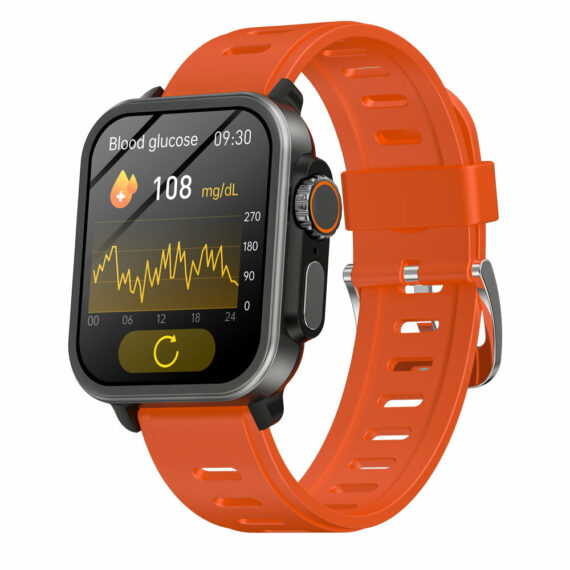 BEARSCOME VEE Bluetooth Call ECG/EKG Blood Oxygen Heart rate Monitoring Music SmartWatch