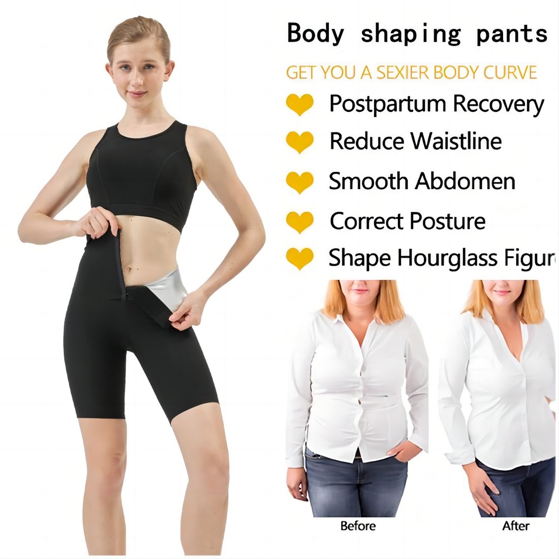 BIG SALE 49% OFF - Waist Trainer for Women Sport Shapewear