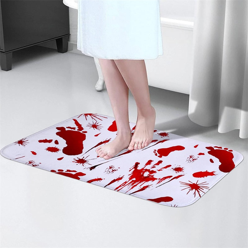 Bloody Footprint Mat