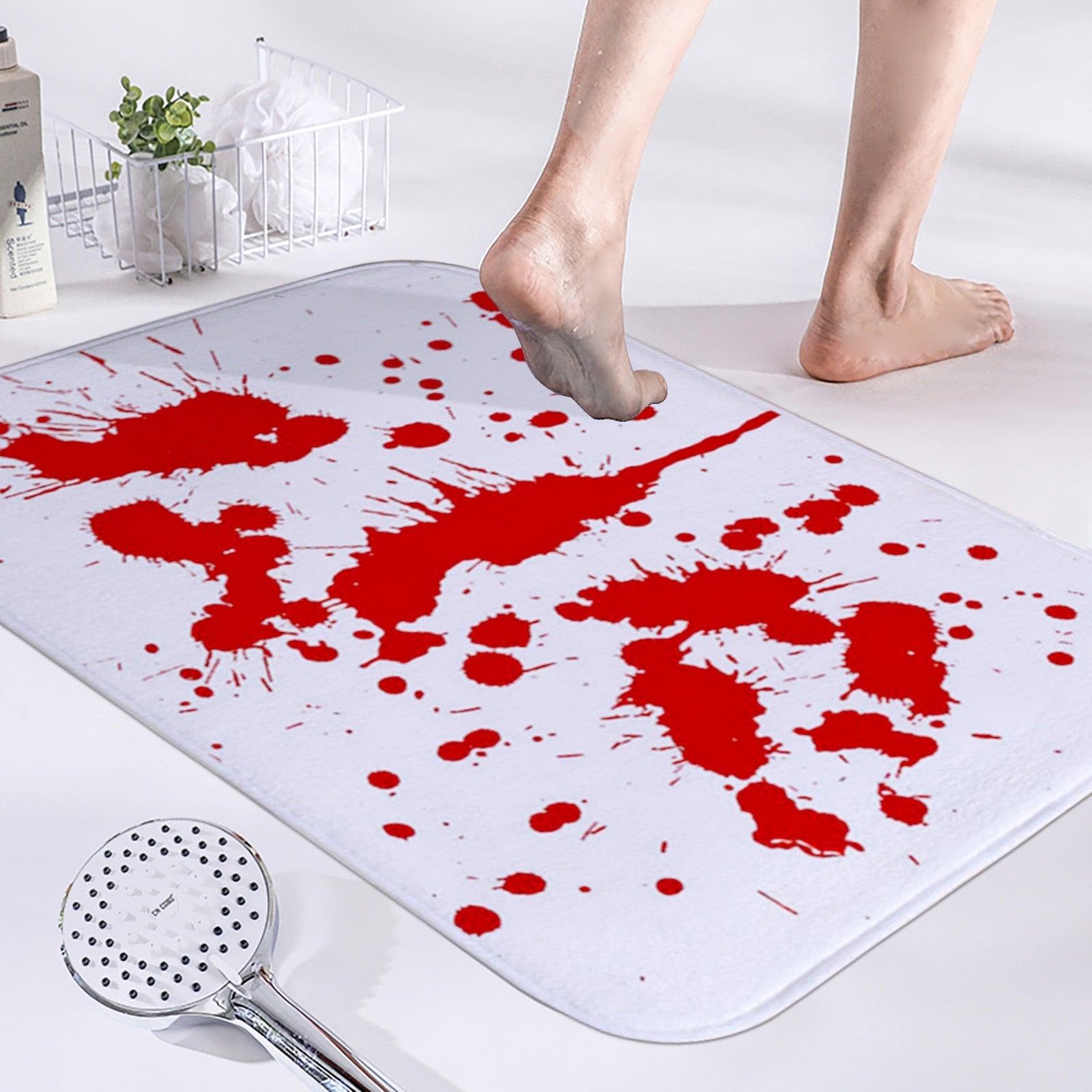 Bloody Footprint Mat