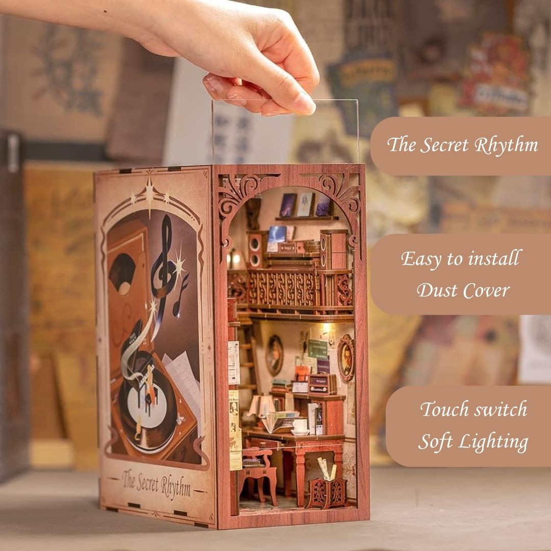 Book Nooks DIY 3D Wooden Puzzle