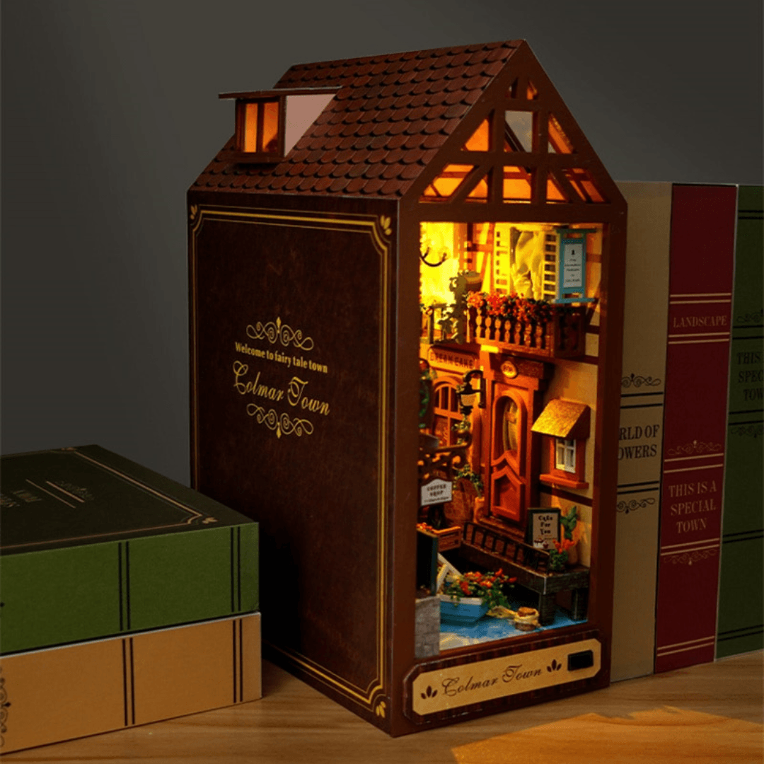 Book Nooks DIY 3D Wooden Puzzle