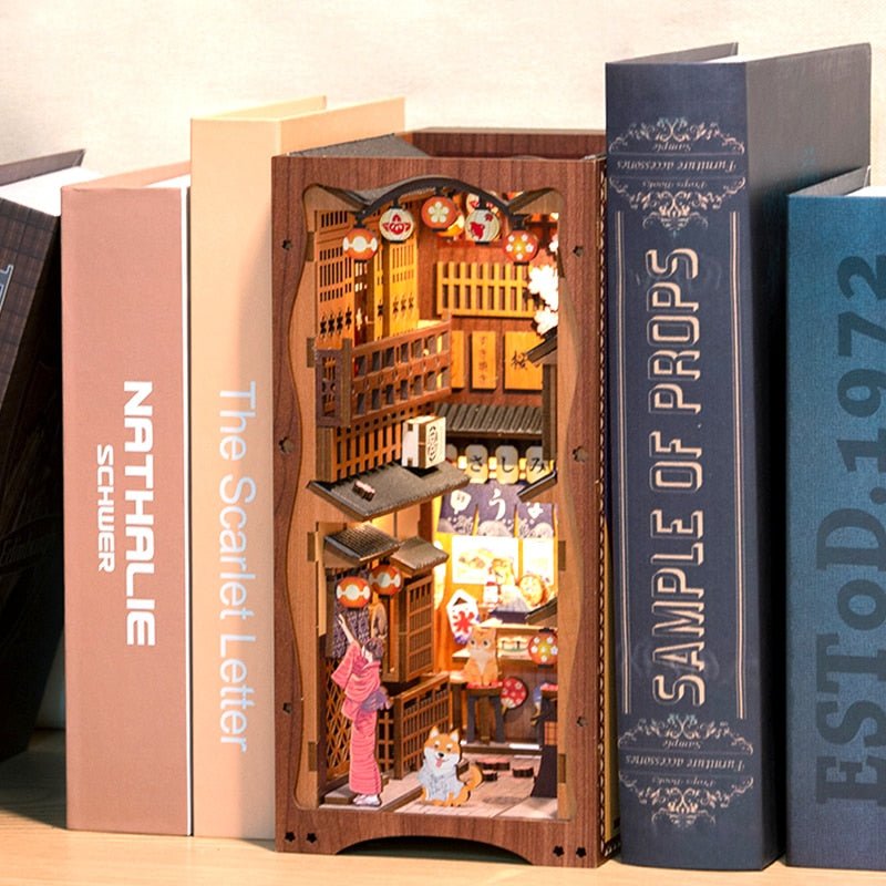 Book Nooks DIY 3D Wooden Puzzle