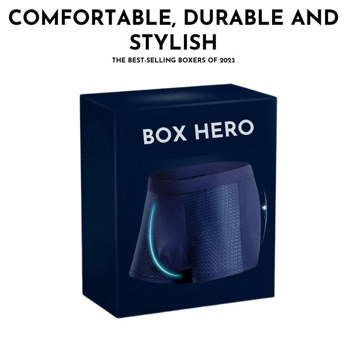 BoxHero - Pack of 10 bamboo fiber boxer briefs - Buy 5, get 10