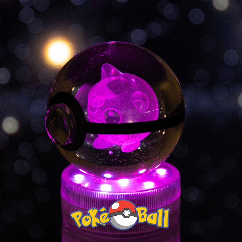 Glowing Crystal Pokeball