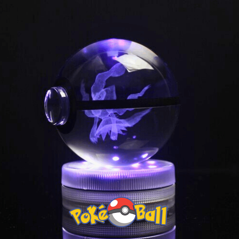 Glowing Crystal Pokeball