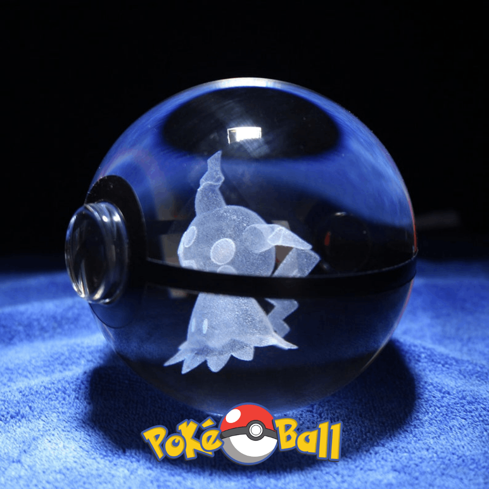 Glowing Crystal Pokeball