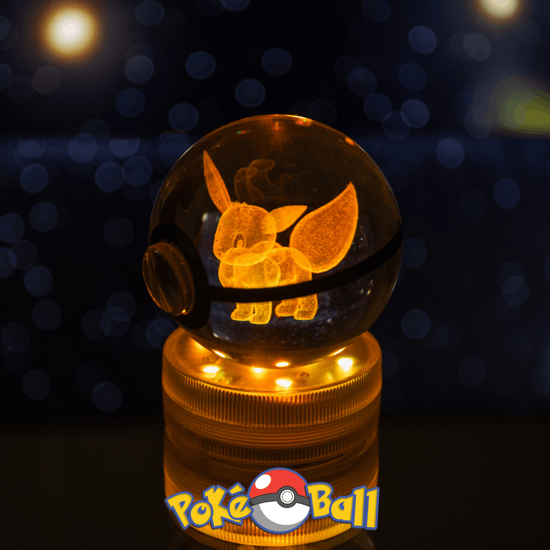 Glowing Crystal Pokeball