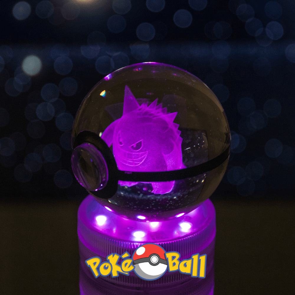 Glowing Crystal Pokeball