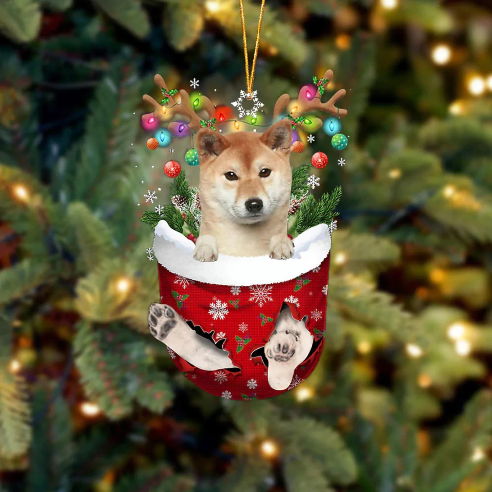 Christmas Dogs Ornaments