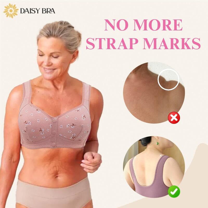 Daisy Bra - Last Day 80% OFF - Comfortable & Convenient Front Button Bra