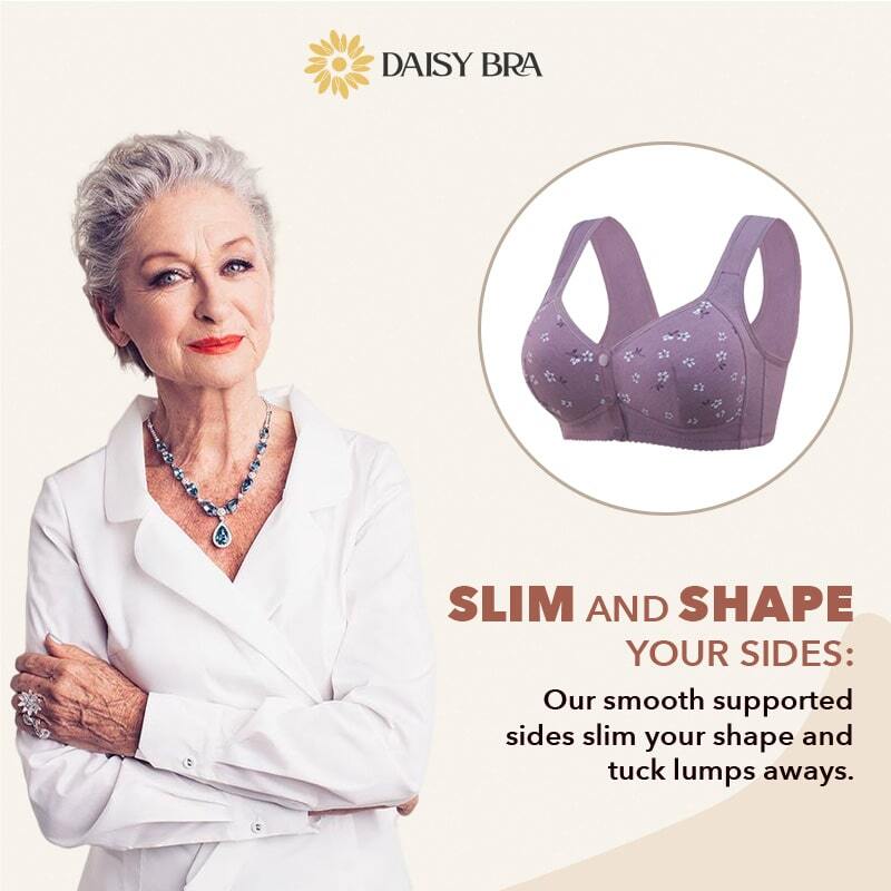 Daisy Bra - Last Day 80% OFF - Comfortable & Convenient Front Button Bra