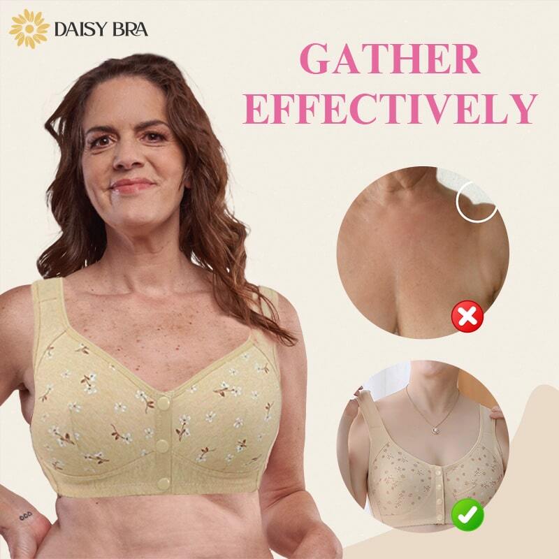 Daisy Bra - Last Day 80% OFF - Comfortable & Convenient Front Button Bra