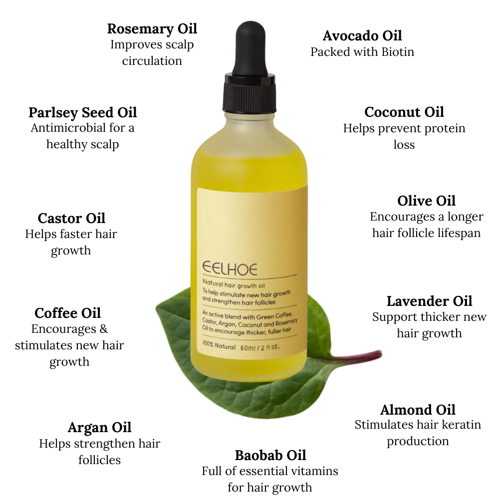 EELHOE Natural Hair Oil Growth