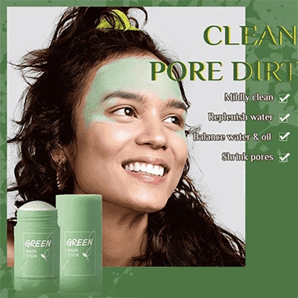 Final Sale 70% OFF-Non-Porous Deep Cleansing Green Tea Mask