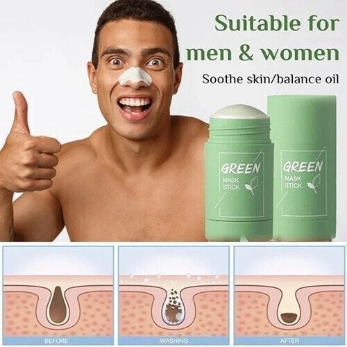 Final Sale 70% OFF-Non-Porous Deep Cleansing Green Tea Mask