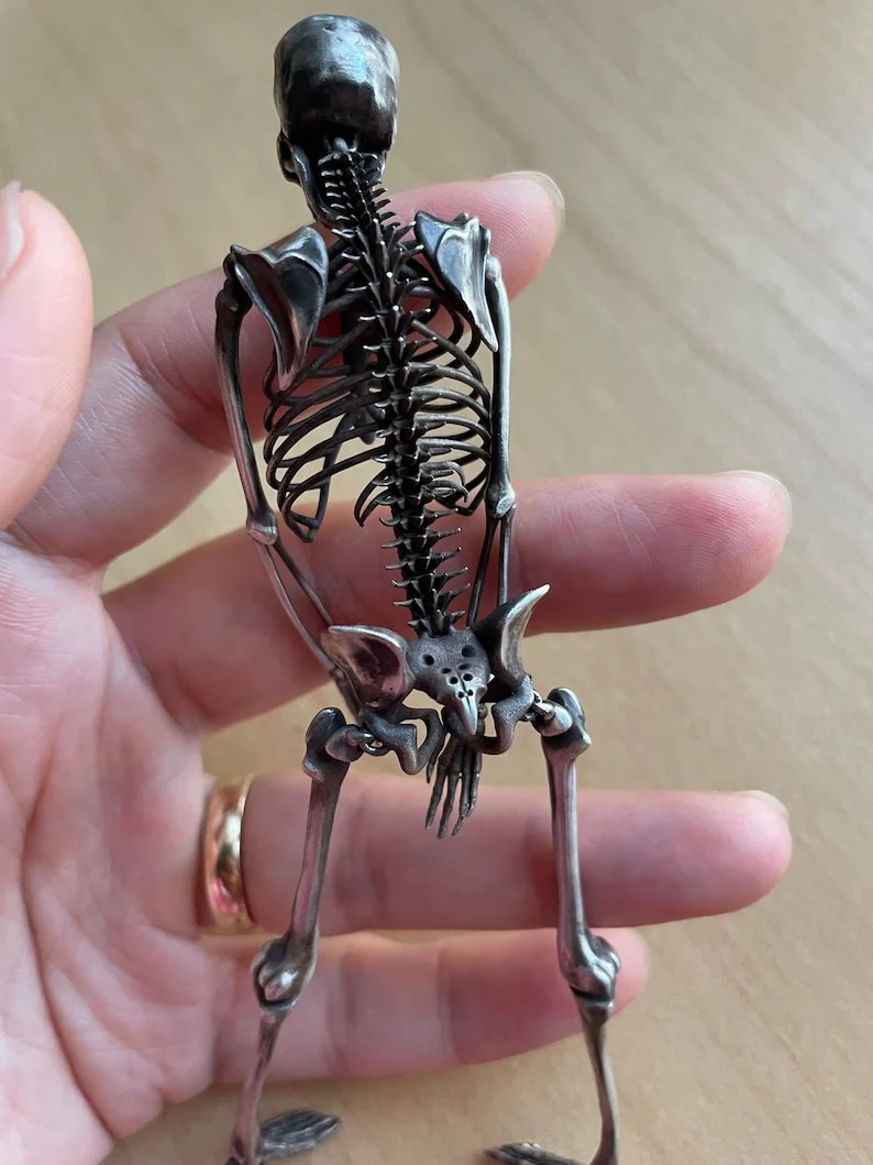 Handmade Full Body Skeleton Pendant - BEST HALLOWEEN GIFT