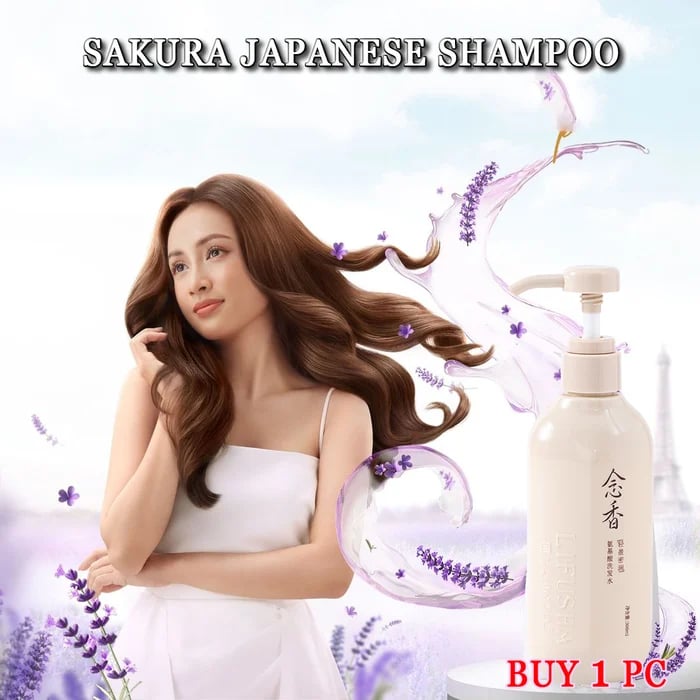 (HOT SALE NOW - 48% OFF) - Sakura Japanese Shampoo