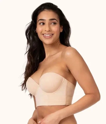 (LAST DAY 50% OFF) LOW BACK STRAPLESS BRA  - BUY 2 GET EXTRA 10% OFF