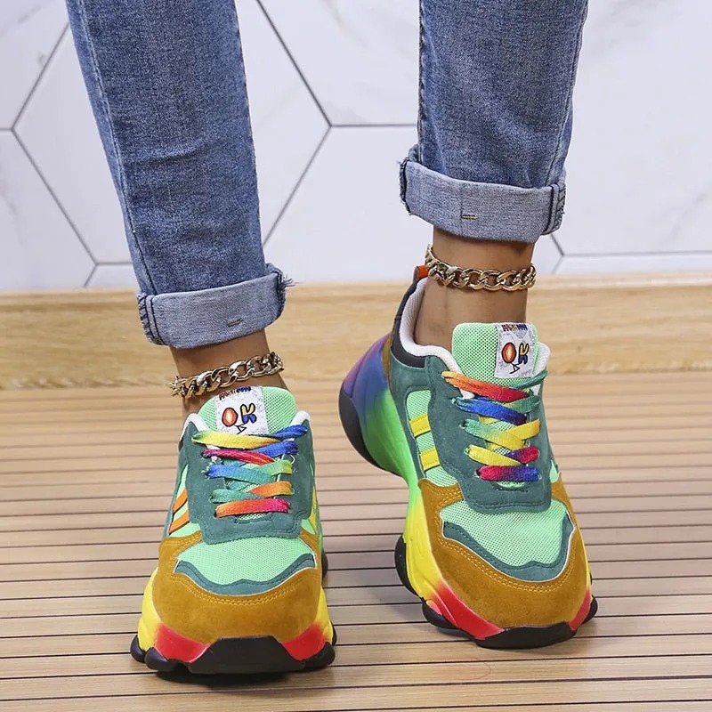 LAST DAY DISCOUNT 70% OFF - 2023 New Orthopedic Shoes | Rainbow Sneakers