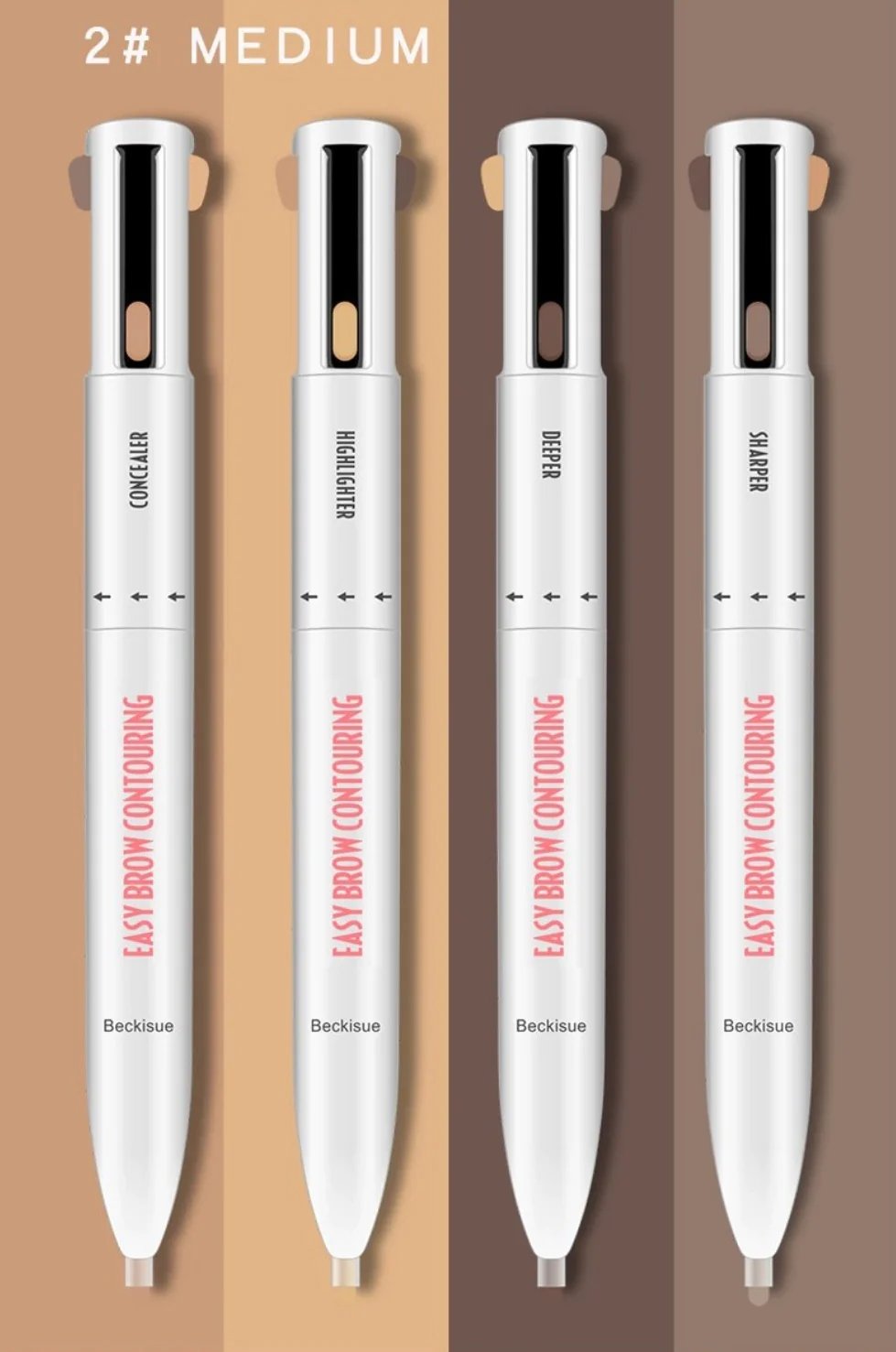 Last Day Promotion- Save 50% - 4 in 1 Brow Contour Highlight Pen