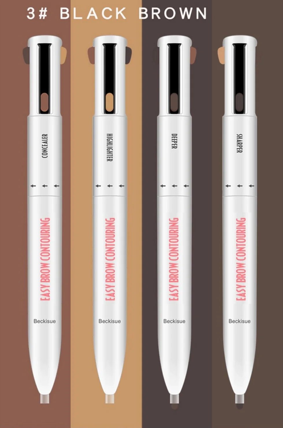 Last Day Promotion- Save 50% - 4 in 1 Brow Contour Highlight Pen