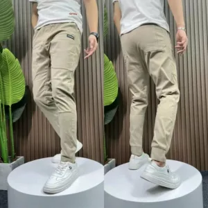 Men's Stretch Multi-pocket Skinny Cargo Pants