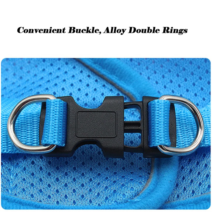 No Pull Reflective & Breathable Dog Harness + Leash