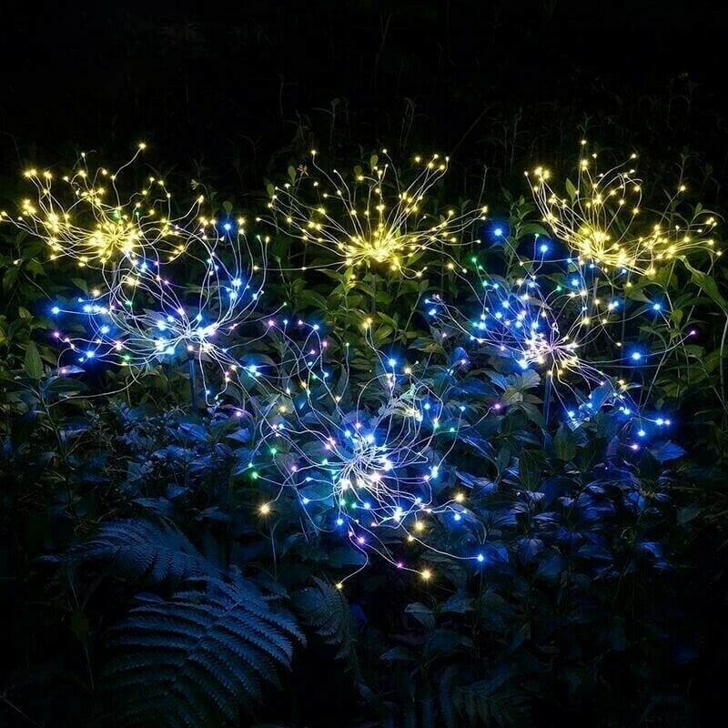 Promotion 49%  - Waterproof Solar Garden Fireworks Lamp