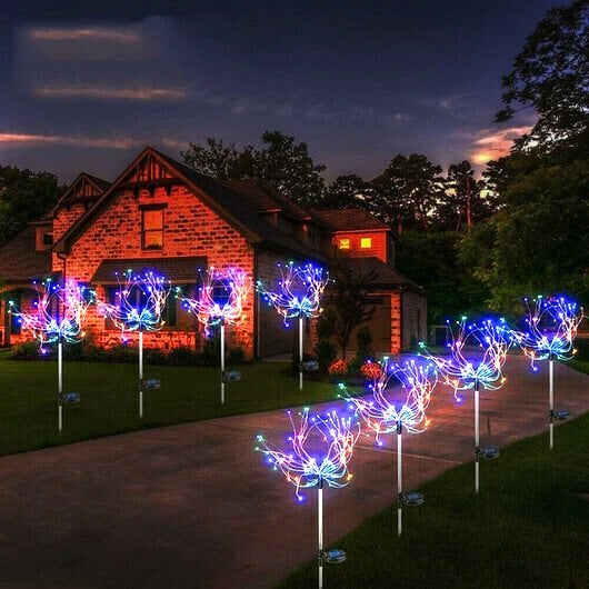 Promotion 49%  – Waterproof Solar Garden Fireworks Lamp