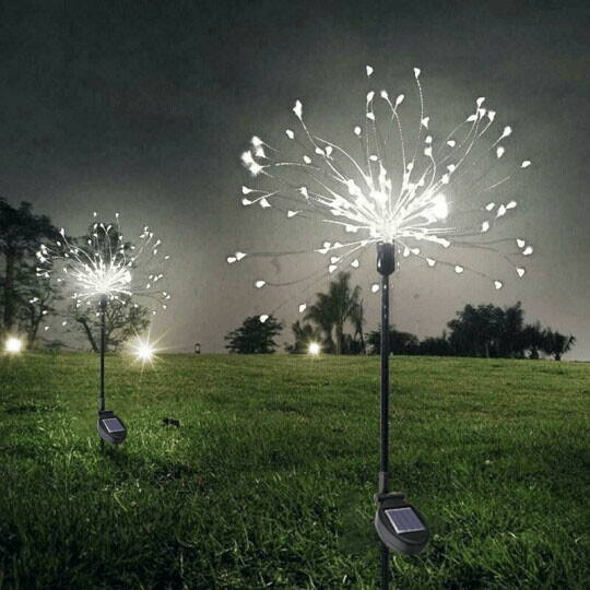 Promotion 49%  - Waterproof Solar Garden Fireworks Lamp