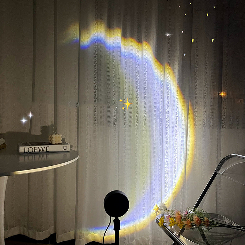 Rainbow Moon Lamp