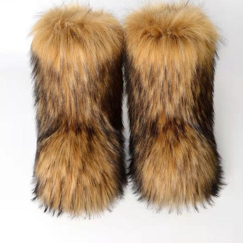 Sasquatch Fur Boots