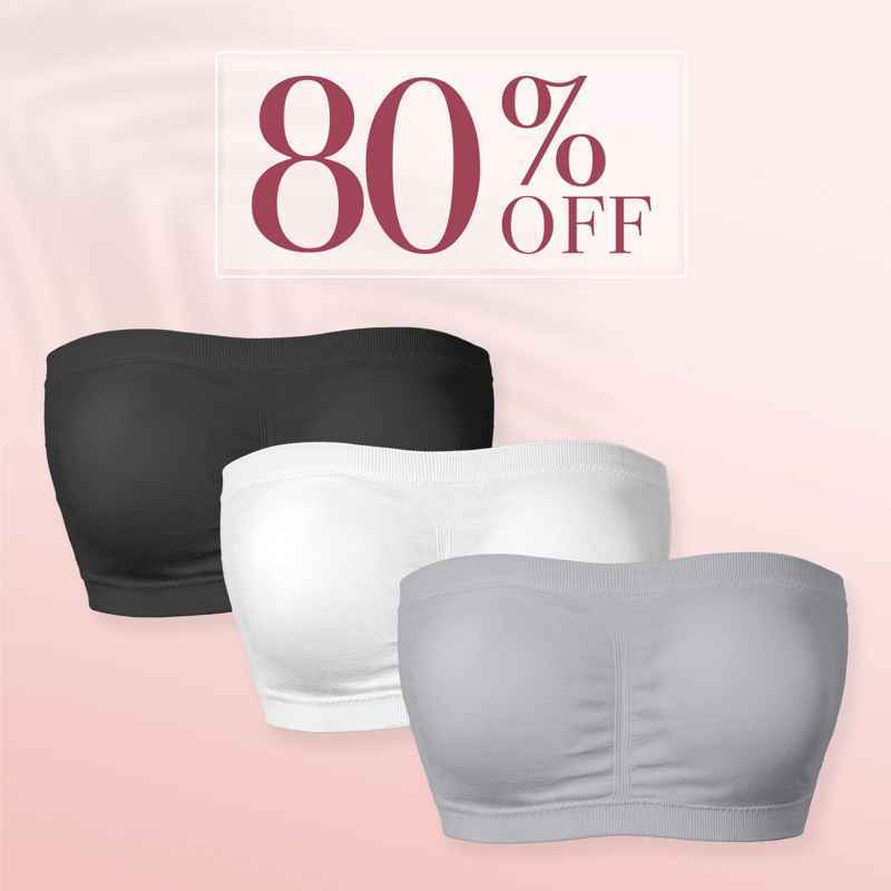 Skye Bra - Pure Comfort Wireless Strapless Bra