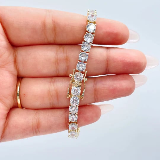 Sparkling Moissanite Bracelet