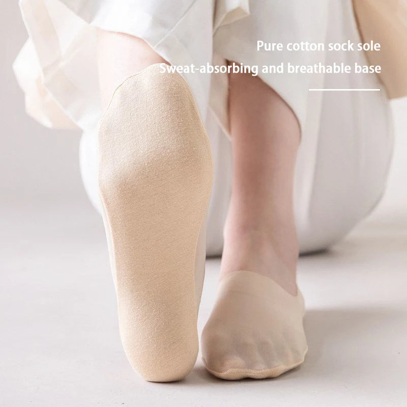 SUMMER SALE 50% OFF - Ice silk invisible socks