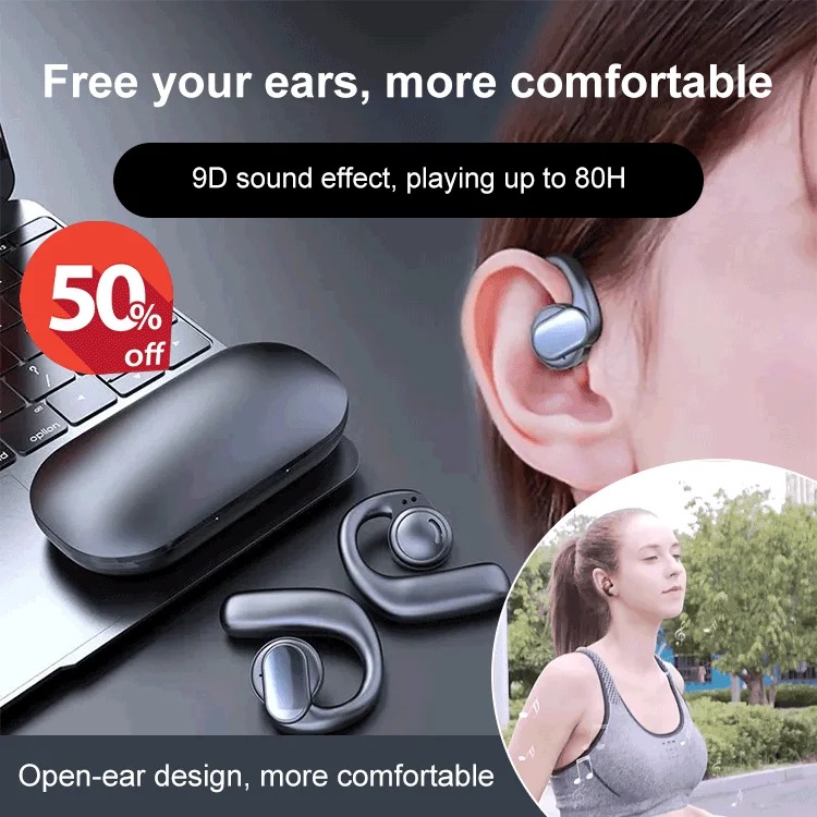 TWS WIRELESS BONE CONDUCTION DIGITAL BLUETOOTH EARBUDS