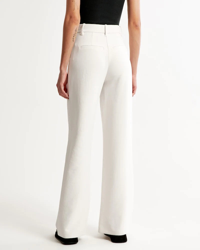 Olivia Blaire Wide-Leg Tailored Pants